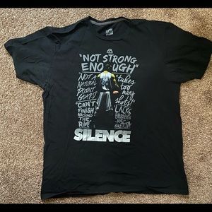 Used Mens NBA Steph Curry Silence T-shirt(Size XL)